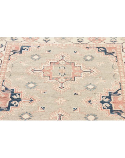 Tappeto Kazak Afghanistan bianco 105x135