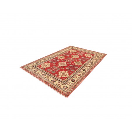 Tappeto Kazak Fine Pakistan rosso giallo 166x242