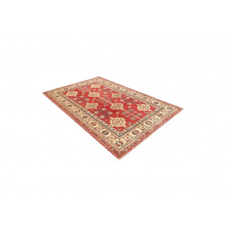 Tappeto Kazak Fine Pakistan rosso giallo 166x242