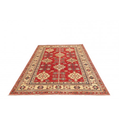 Tappeto Kazak Fine Pakistan rosso giallo 166x242