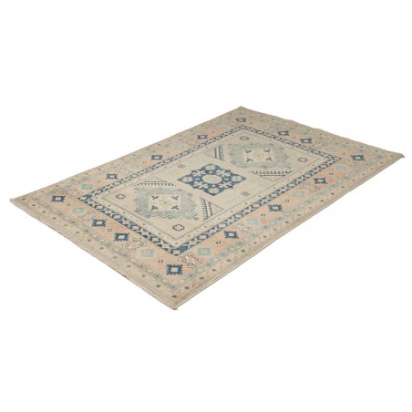 Tappeto Kazak Afghanistan bianco grigio 120x183
