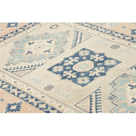 Tappeto Kazak Afghanistan bianco grigio 120x183