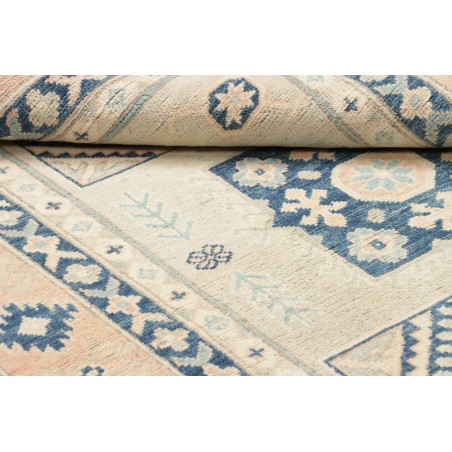 Tappeto Kazak Afghanistan bianco grigio 120x183