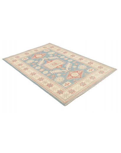 Tappeto Kazak Afghanistan bianco beige 127x186