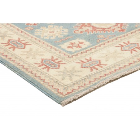 Tappeto Kazak Afghanistan bianco beige 127x186