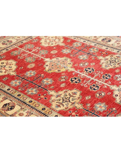 Tappeto Kazak Fine Pakistan rosso giallo 166x242