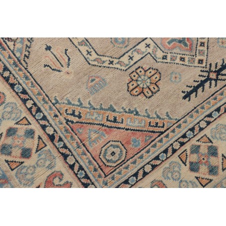 Tappeto Kazak Afghanistan beige azzurro 122x189