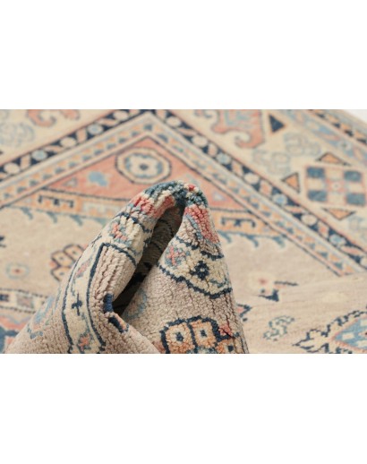 Tappeto Kazak Afghanistan beige azzurro 122x189