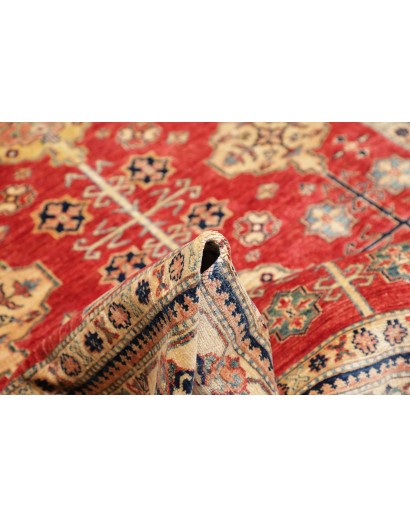 Tappeto Kazak Fine Pakistan rosso giallo 166x242