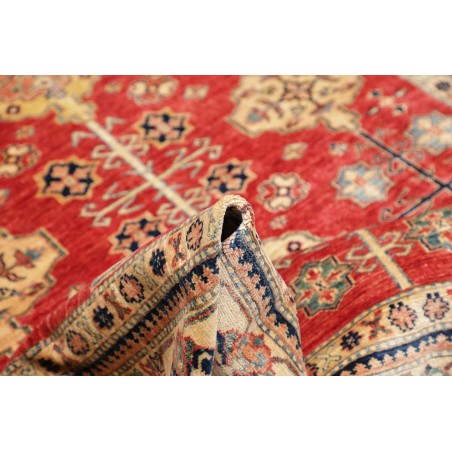 Tappeto Kazak Fine Pakistan rosso giallo 166x242