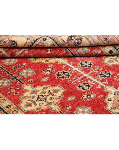 Tappeto Kazak Fine Pakistan rosso giallo 166x242