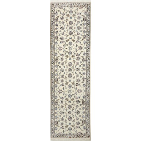 Tappeto Nain 9La Persia bianco 90x332