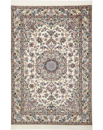 Tappeto Nain 9La Persia bianco verde 107x156
