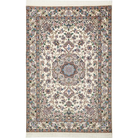 Tappeto Nain 9La Persia bianco verde 107x156