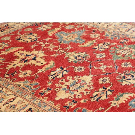 Tappeto Kazak Fine Pakistan rosso giallo 204x299