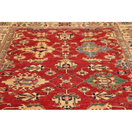 Tappeto Kazak Fine Pakistan rosso giallo 204x299