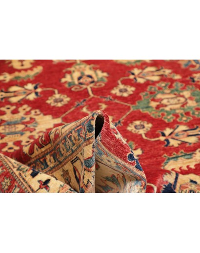 Tappeto Kazak Fine Pakistan rosso giallo 204x299