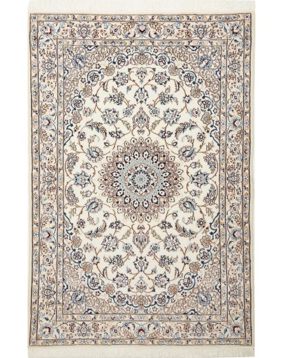 Tappeto Nain 9La Persia bianco grigio 112x171