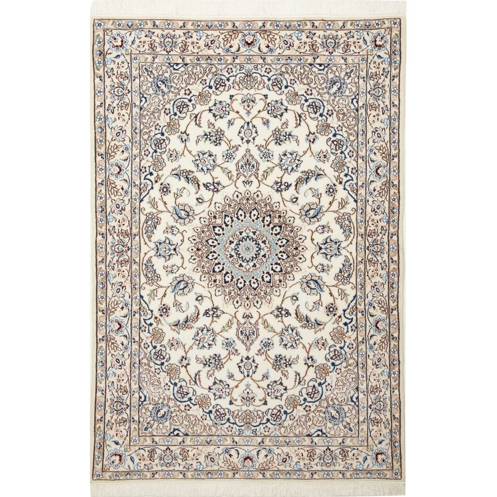 Tappeto Nain 9La Persia bianco grigio 112x171