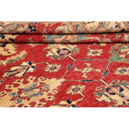 Tappeto Kazak Fine Pakistan rosso giallo 204x299