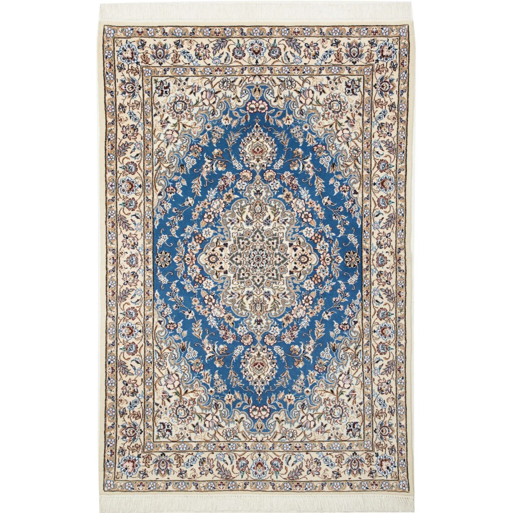 Tappeto Nain 9La Persia beige verde 108x166 Tappeto Nain 9La Persia beige verde 108x166