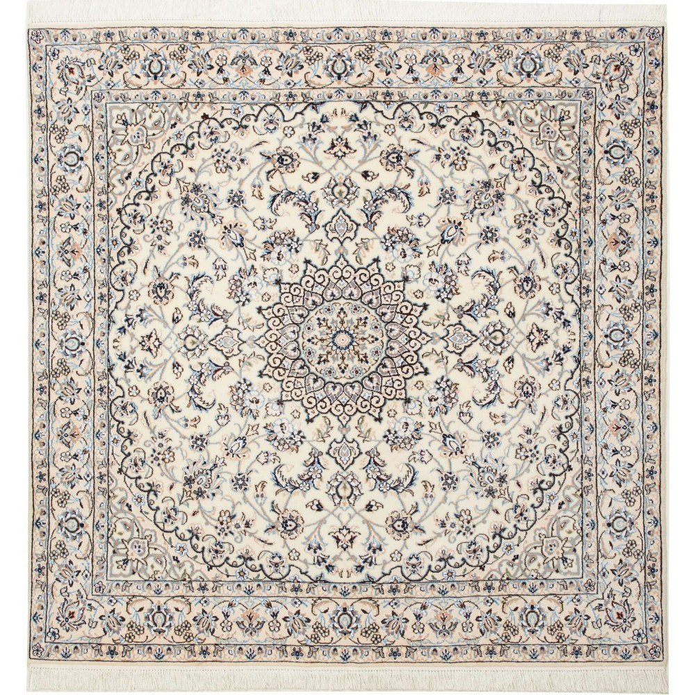 Tappeto Nain 9La Persia bianco 150x150 Tappeto Nain 9La Persia bianco 150x150