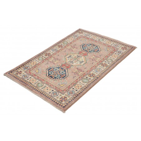Tappeto Kazak Afghanistan marrone beige 82x126