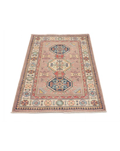 Tappeto Kazak Afghanistan marrone beige 82x126