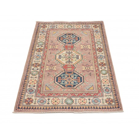 Tappeto Kazak Afghanistan marrone beige 82x126