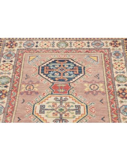 Tappeto Kazak Afghanistan marrone beige 82x126