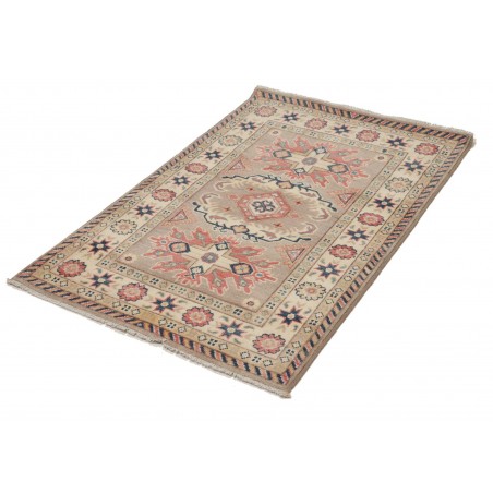Tappeto Kazak Afghanistan marrone beige 85x124