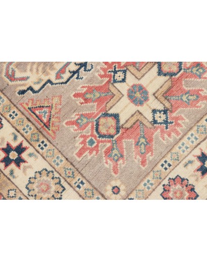 Tappeto Kazak Afghanistan marrone beige 85x124