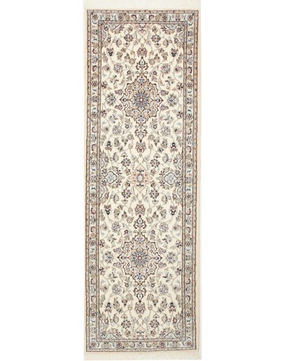 Tappeto Nain 9La Persia bianco verde 69x217
