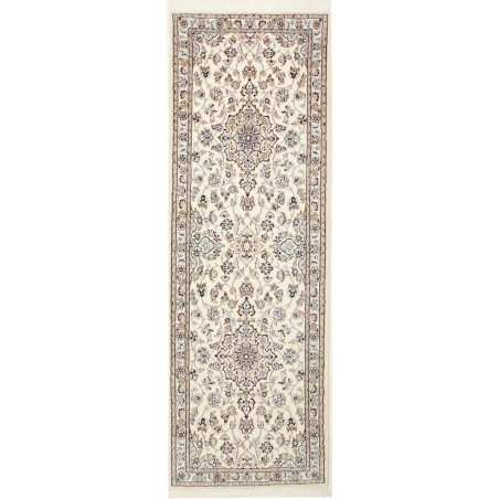 Tappeto Nain 9La Persia bianco verde 69x217