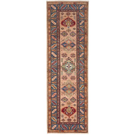 Tappeto Kazak Fine Pakistan marrone grigio 59x193