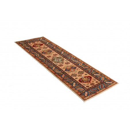 Tappeto Kazak Fine Pakistan marrone grigio 59x193