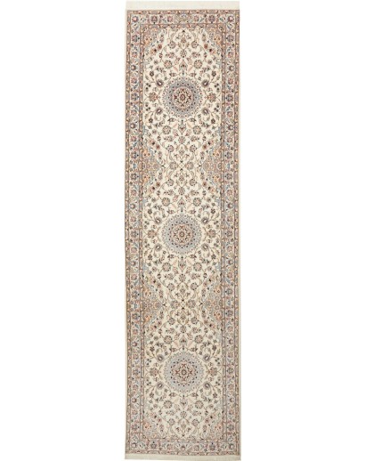 Tappeto Nain 6La Persia beige verde 80x336