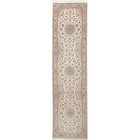 Tappeto Nain 6La Persia beige verde 80x336