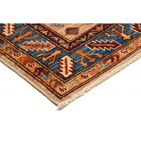 Tappeto Kazak Fine Pakistan marrone grigio 59x193