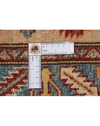 Tappeto Kazak Fine Pakistan marrone grigio 59x193