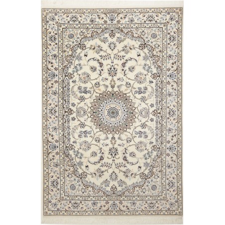 Tappeto Nain 6La Persia bianco 130x207