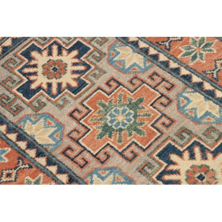 Tappeto Kazak Afghanistan marrone grigio 62x94