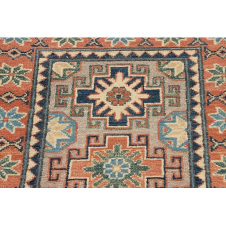 Tappeto Kazak Afghanistan marrone grigio 62x94