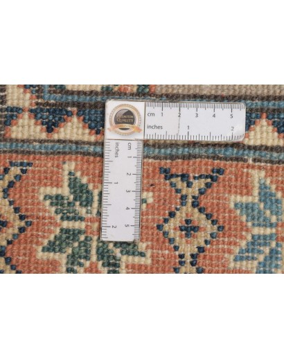Tappeto Kazak Afghanistan marrone grigio 62x94