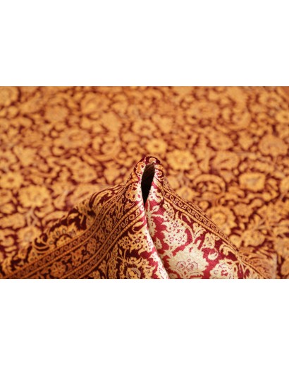 Tappeto Ghom seta Persia marrone 162x240