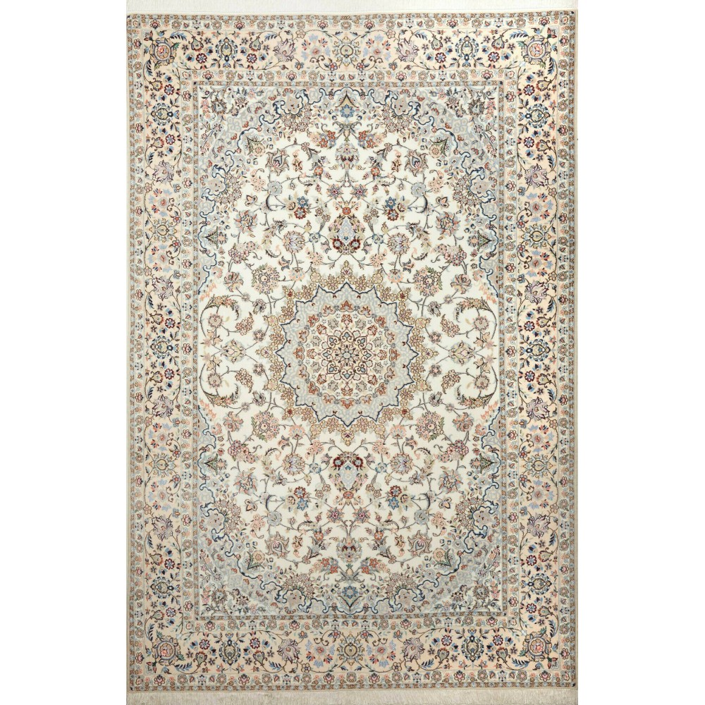 Tappeto Nain 9La Persia beige 208x318 Tappeto Nain 9La Persia beige 208x318