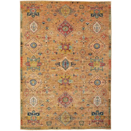 Tappeto Tribal Pakistan arancione grigio 170x240