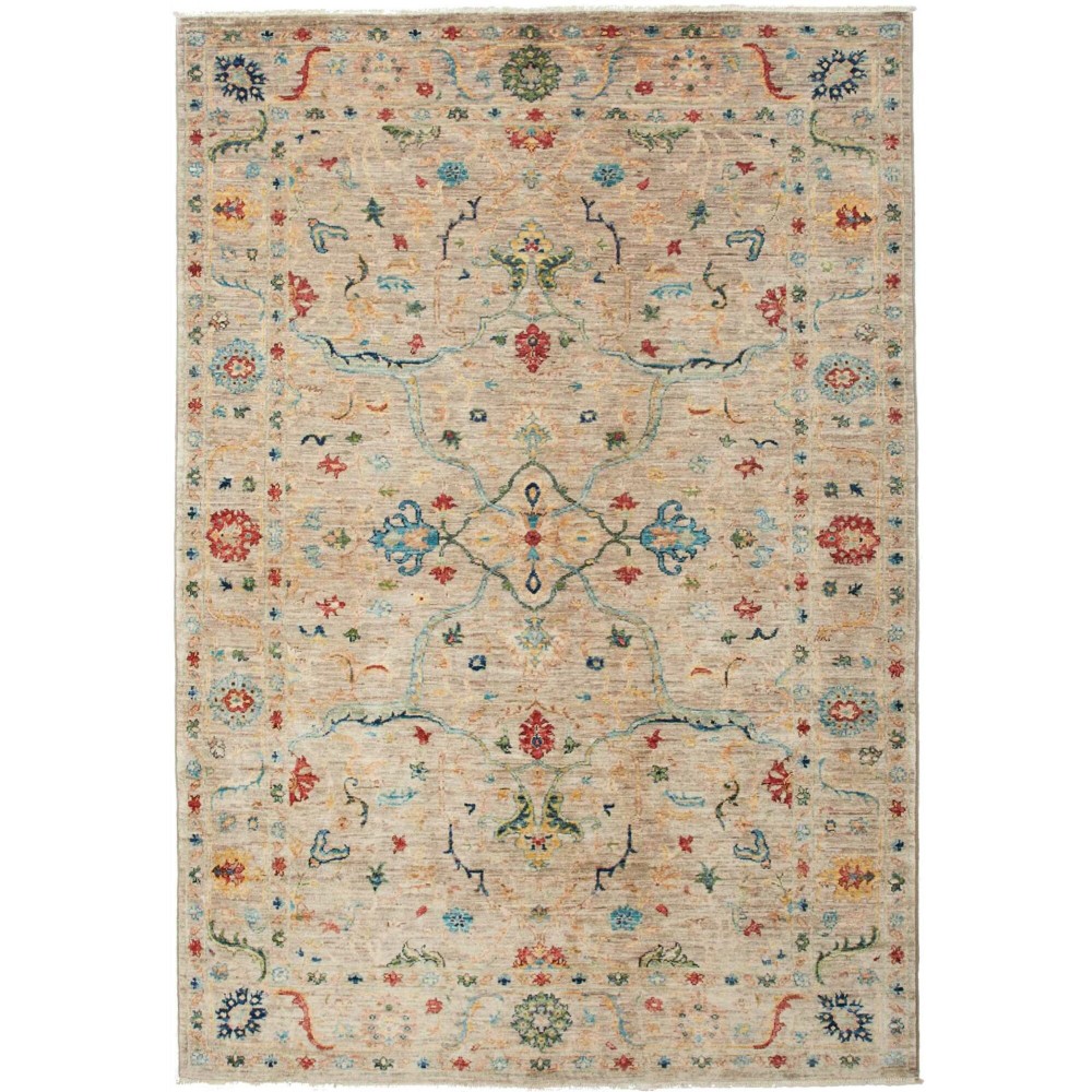 Tappeto Zigler Fine Pakistan marrone grigio 145x210 Tappeto Zigler Fine Pakistan marrone grigio 145x210