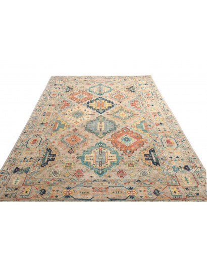 Tappeto Tribal Pakistan marrone grigio 201x296