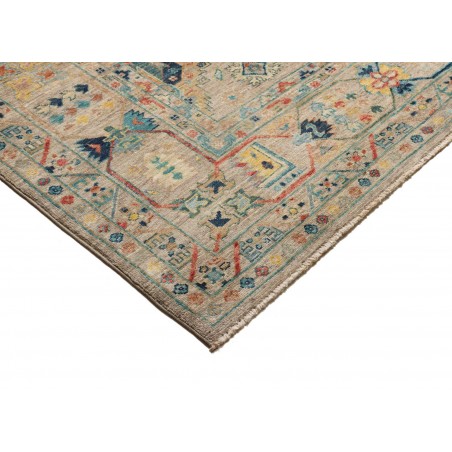 Tappeto Tribal Pakistan marrone grigio 201x296